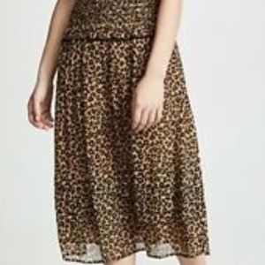 Sea NY Skirt - Leopard Print - Size 2